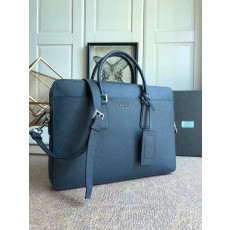프라다 사피아노 가죽 브리프케이스 서류가방 40x29x6cm
