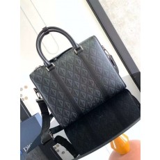 디올 링고 브리프케이스 CD 다이아몬드  서류가방 1ADBR088CDP H42E 35x27x4cm
