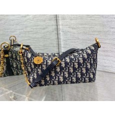 디올 24SS 오블리크 스타 체인 호보 백 28.5x14.5x10cm