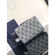 디올 오블리크 링고 토일레트리 스트랩 클러치 파우치 2ADCA418YKY 21.5x12.5x10.5cm