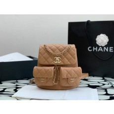 샤넬 23P 듀마 투포켓 스몰 백팩 21*20*12cm